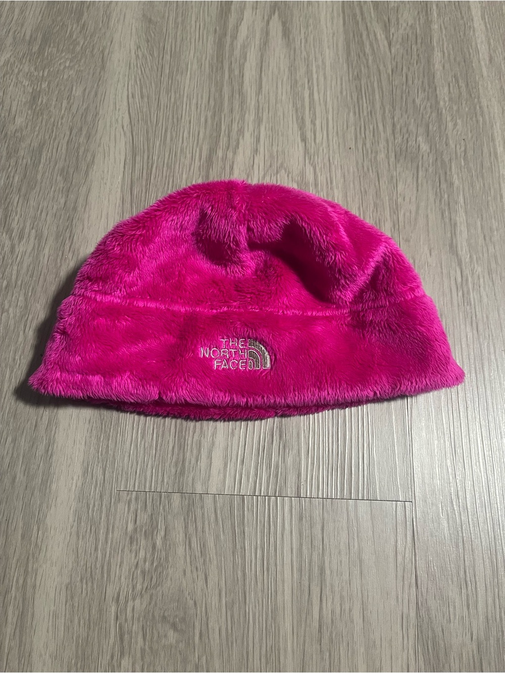 The North Face Kids Fuzzy Beanie - Bright Pink